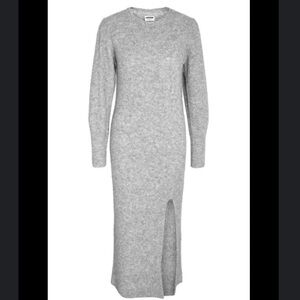 Emma Long Sleeve Midi Sweater Dress